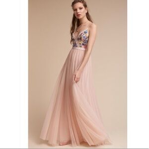 Needle & Thread Arya Embroidered Dress